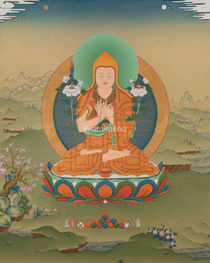 Tsongkhapa Canvas Print
