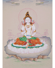 Handmade Yeshe Tsogyal Artwork