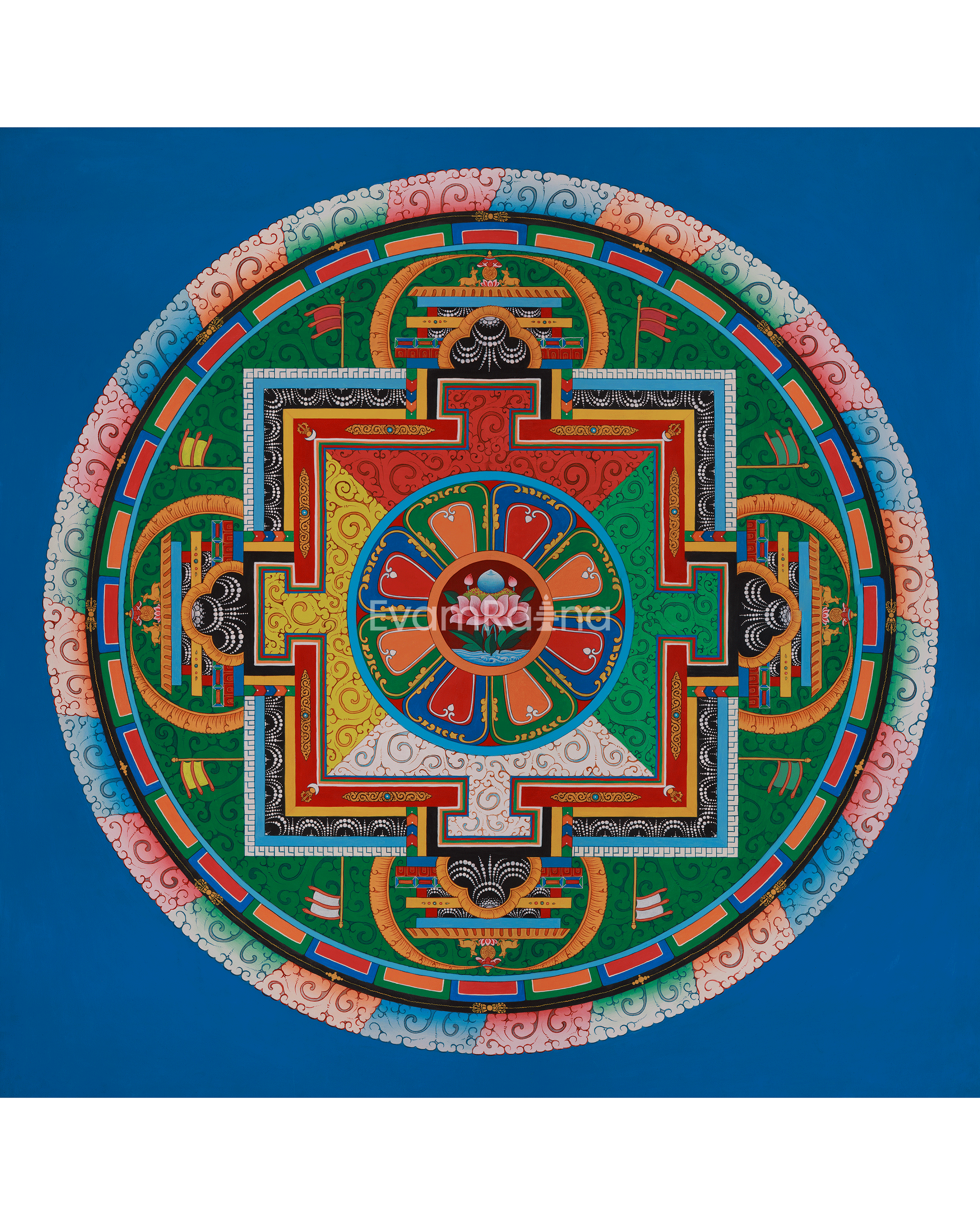 Handmade Lotus Mandala Art | The Journey from Imperfection to Enlightenment