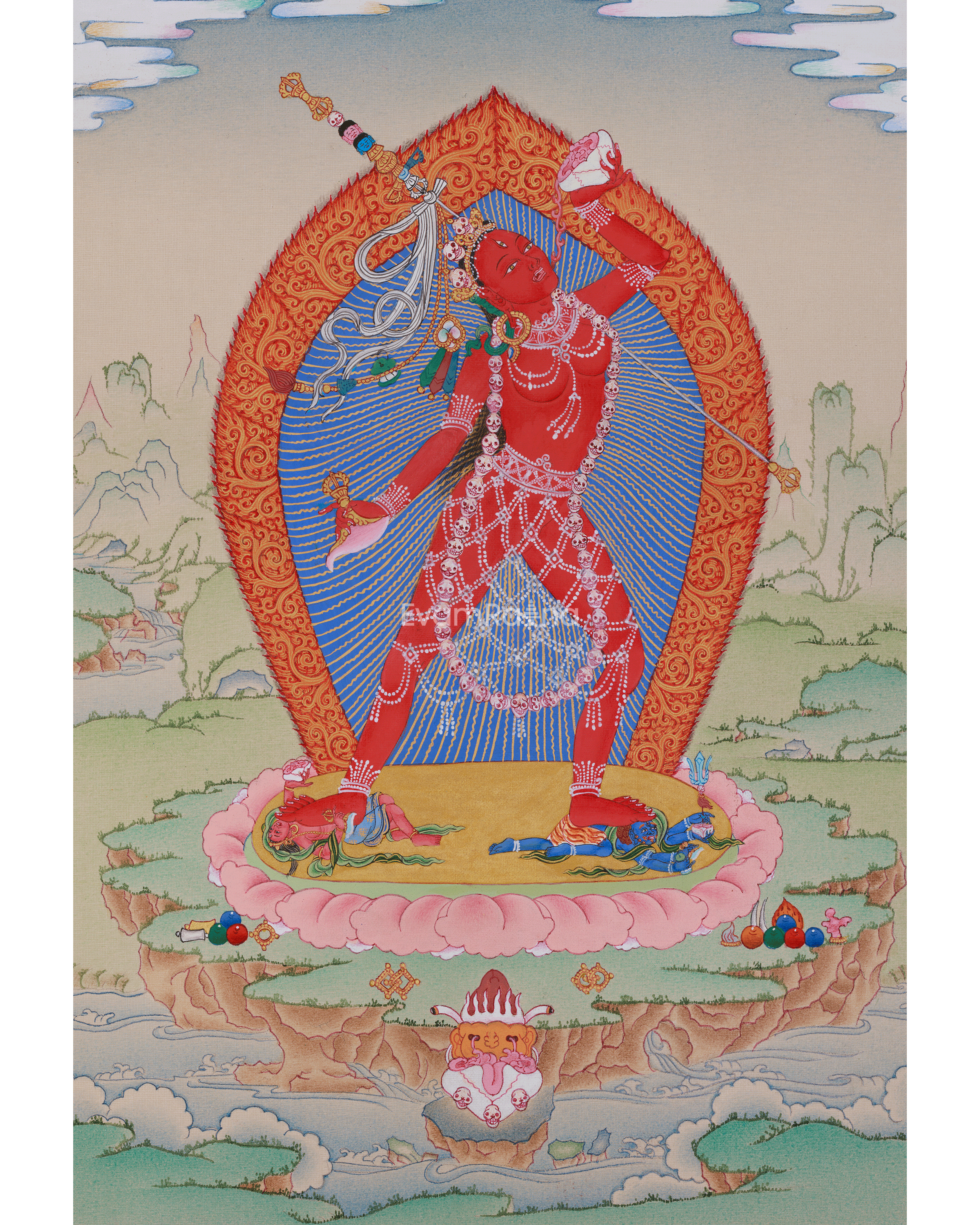 Vajrayogini Dakini Thangka