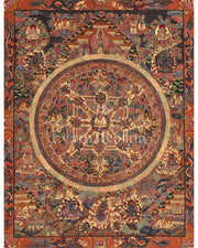 Buddha Mandala Thangka Painting 