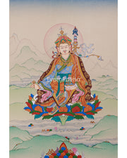 Himalayan Thangka of Guru Rinpoche