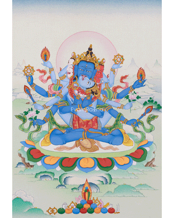 Guhyasamaja Thangka