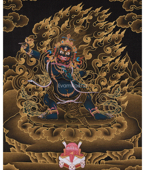 Thangka of Vajrapani 