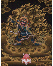 Thangka of Vajrapani 