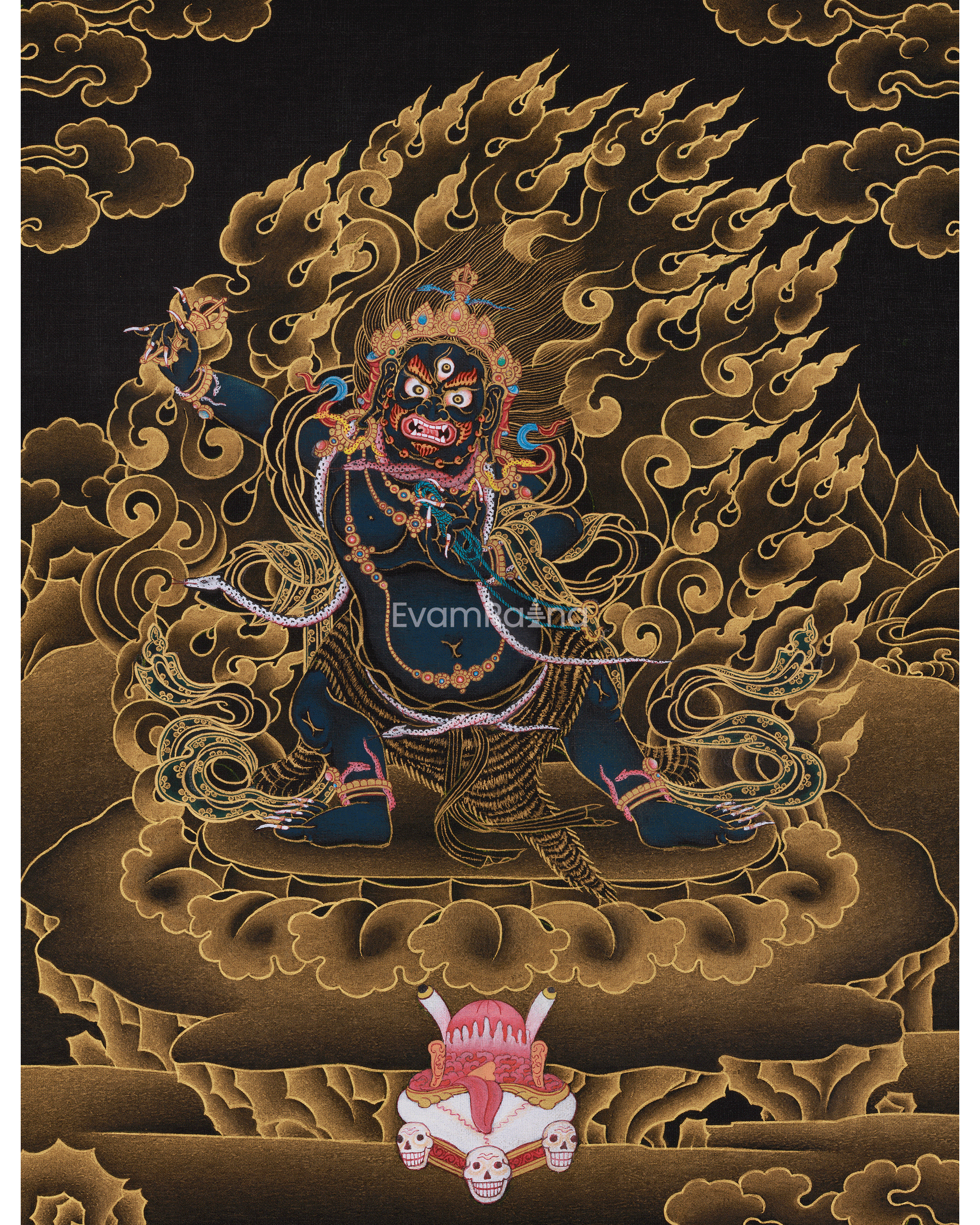 Thangka of Vajrapani 