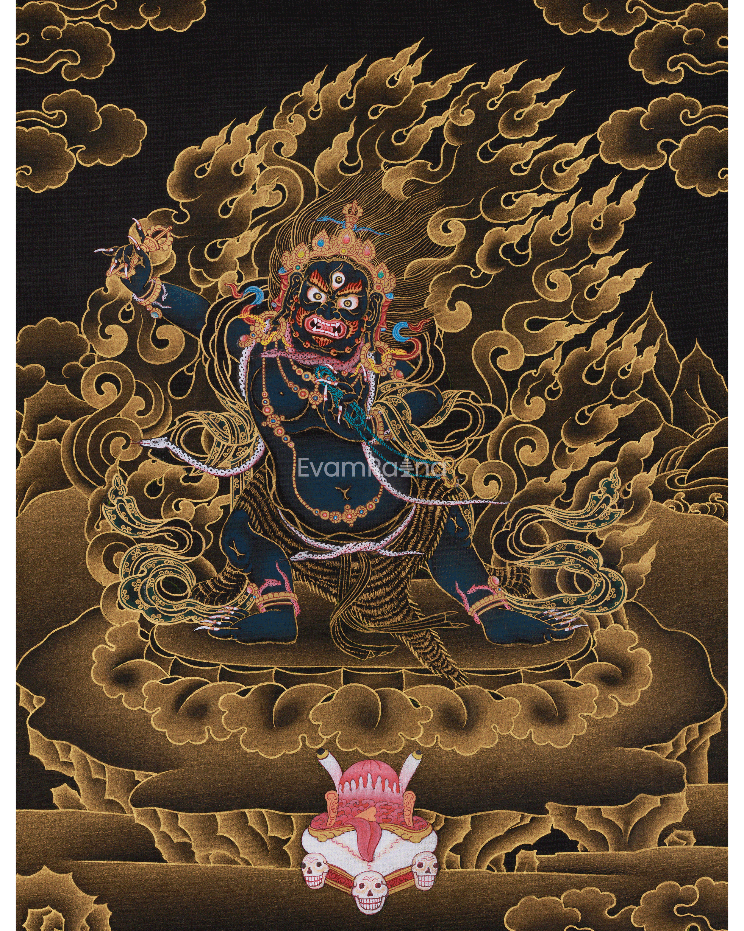Thangka of Vajrapani 