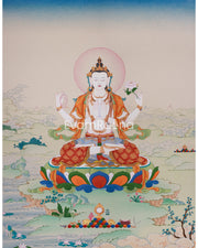 Universal Compassion Thangka of Avalokiteshvara