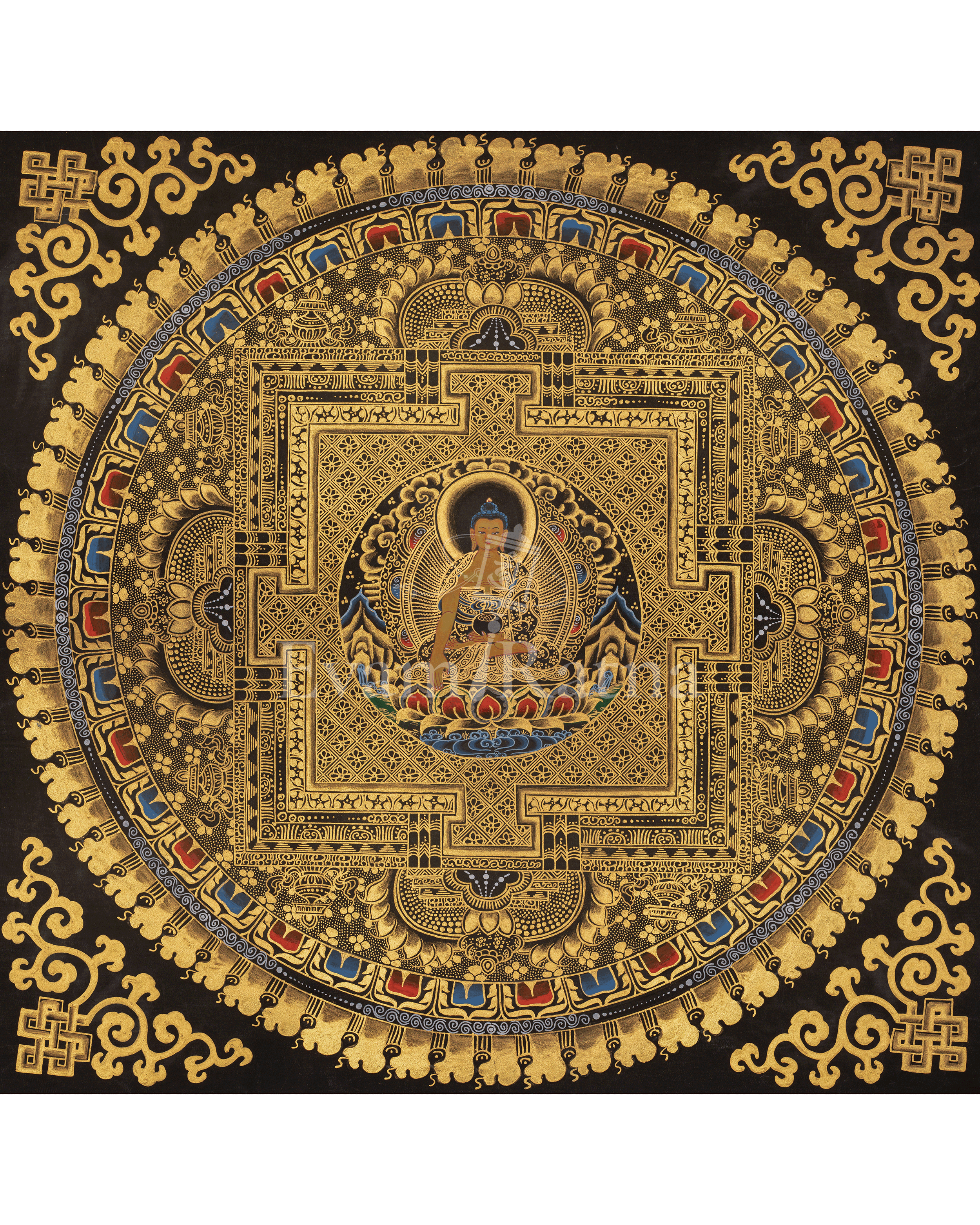 Buddha Mandala Vajrayana Art