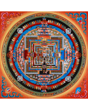Kalachakra Mandala Thangka Art