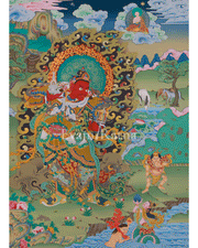 Traditional Thangka of Virupaksa