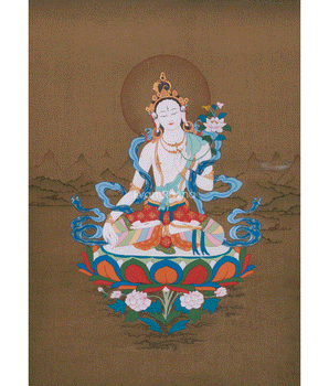 White Tara Thangka