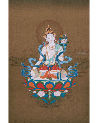 White Tara Thangka