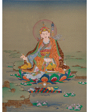 Himalayan Guru Rinpoche Artwork | Symbolizing Wisdom, Protection, and Spiritual Transformation