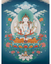 4-Armed Avalokiteshvara Print