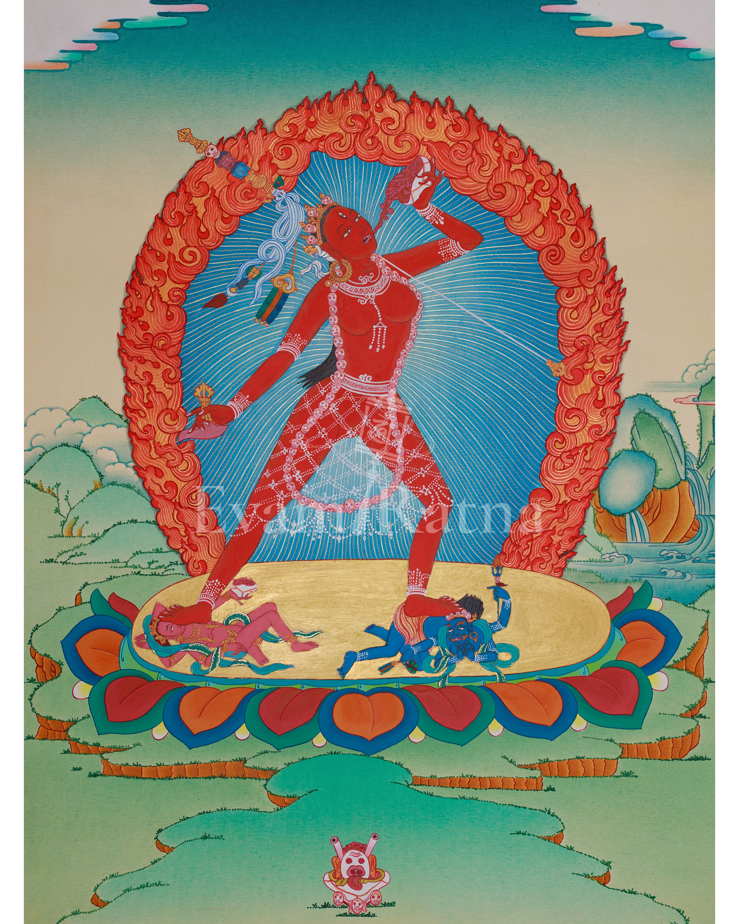 Vajrayogini Buddhist Thangka