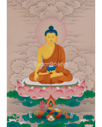 Dharma Teacher Shakyamuni Buddha Thangka 