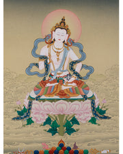 Vajrasattva Spiritual Thangka