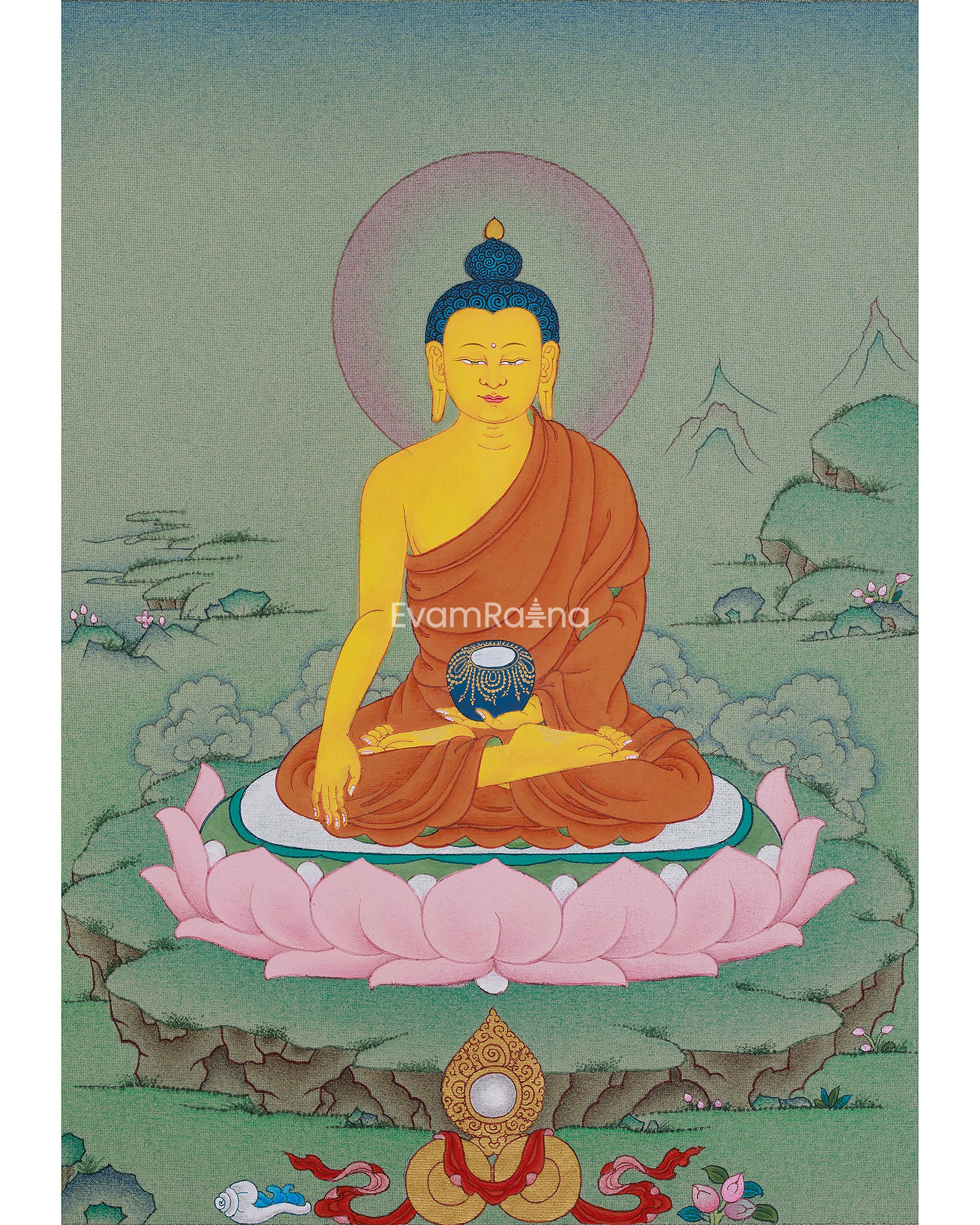 Shakyamuni Buddha Spiritual Thangka