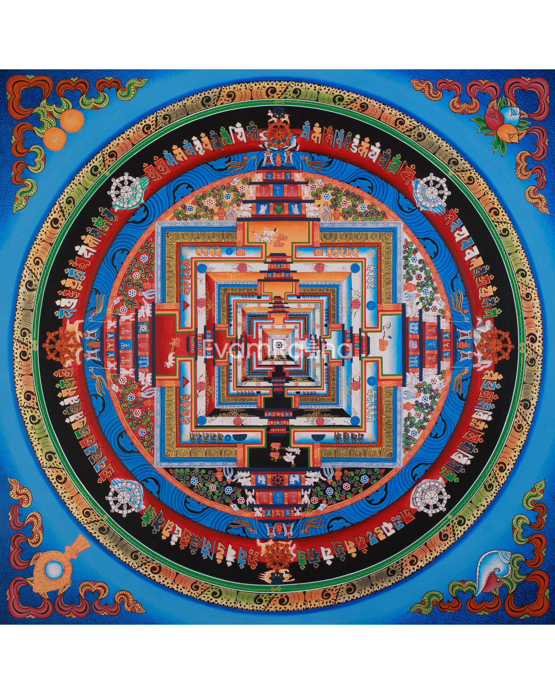 Himalayan Kalachakra Mandala
