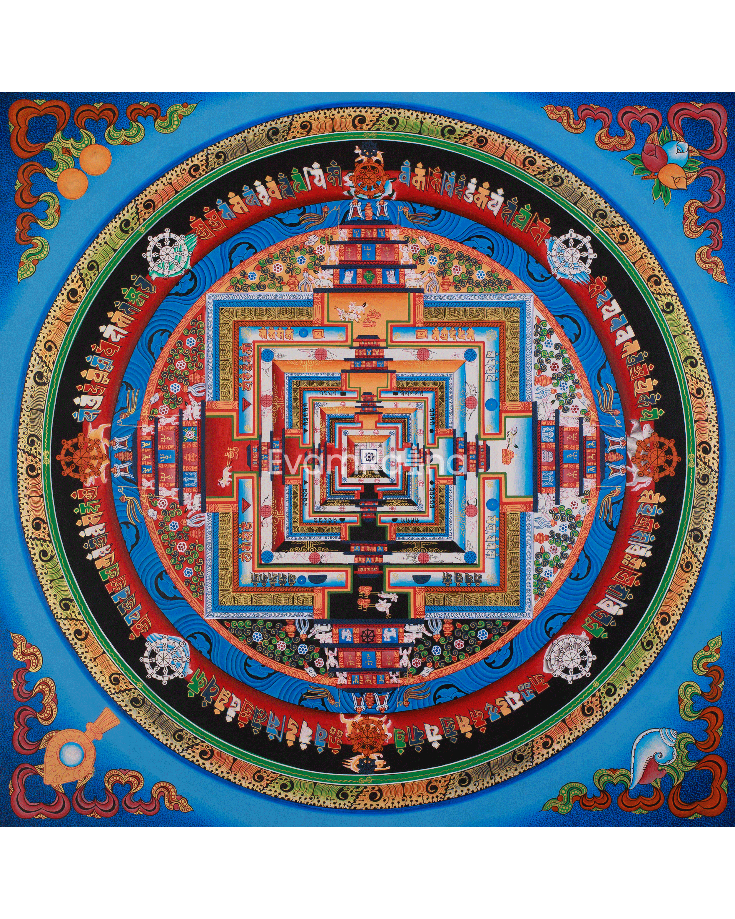 Himalayan Kalachakra Mandala