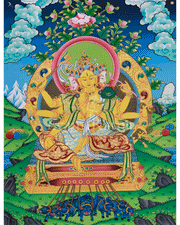 Traditional Thangka of Marichi