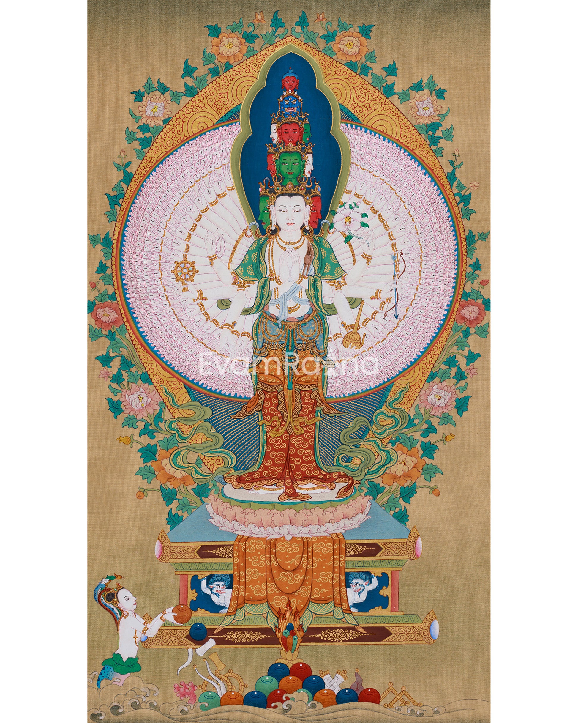 1000-Armed Avalokiteshvara Painting