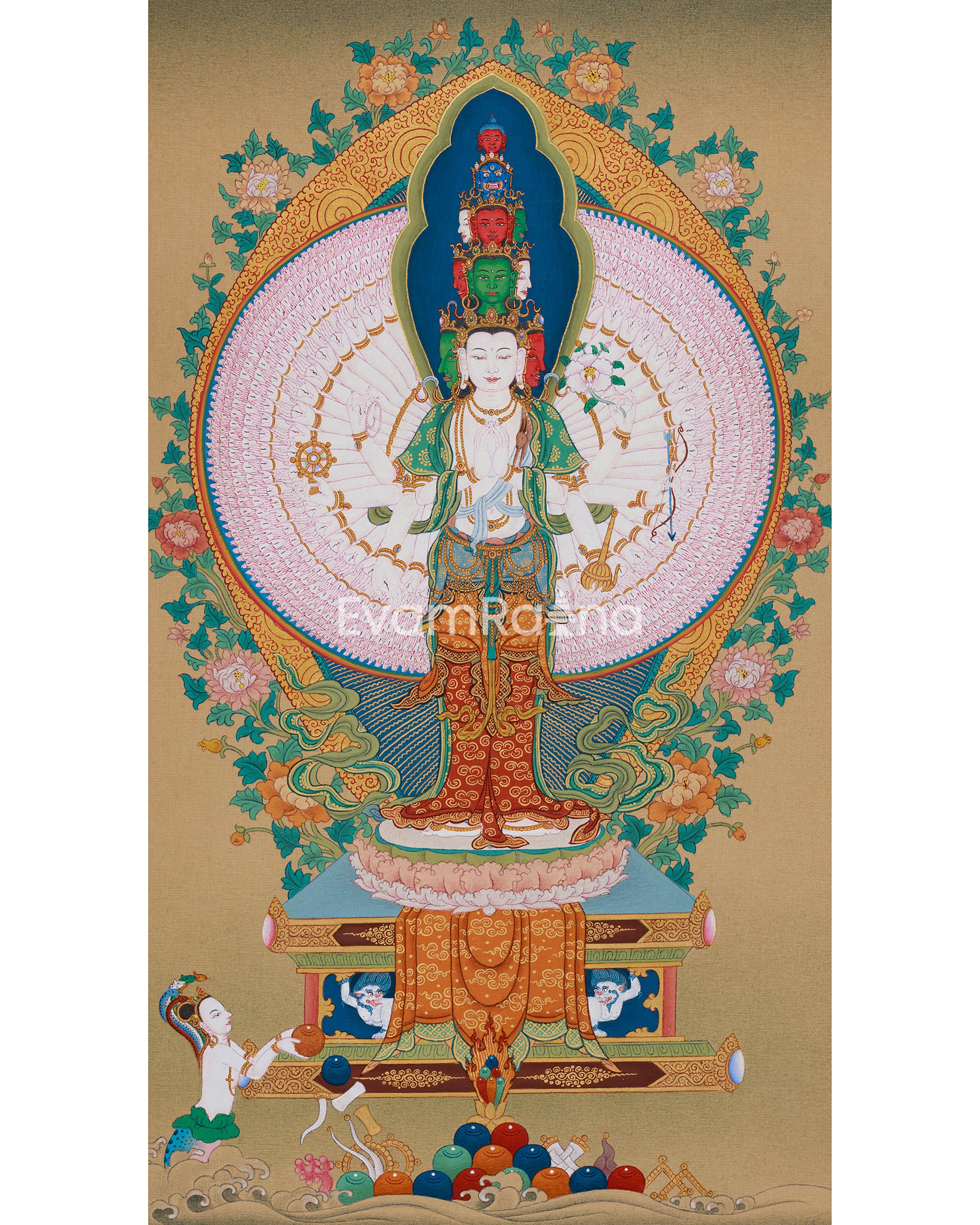 1000-Armed Avalokiteshvara Painting