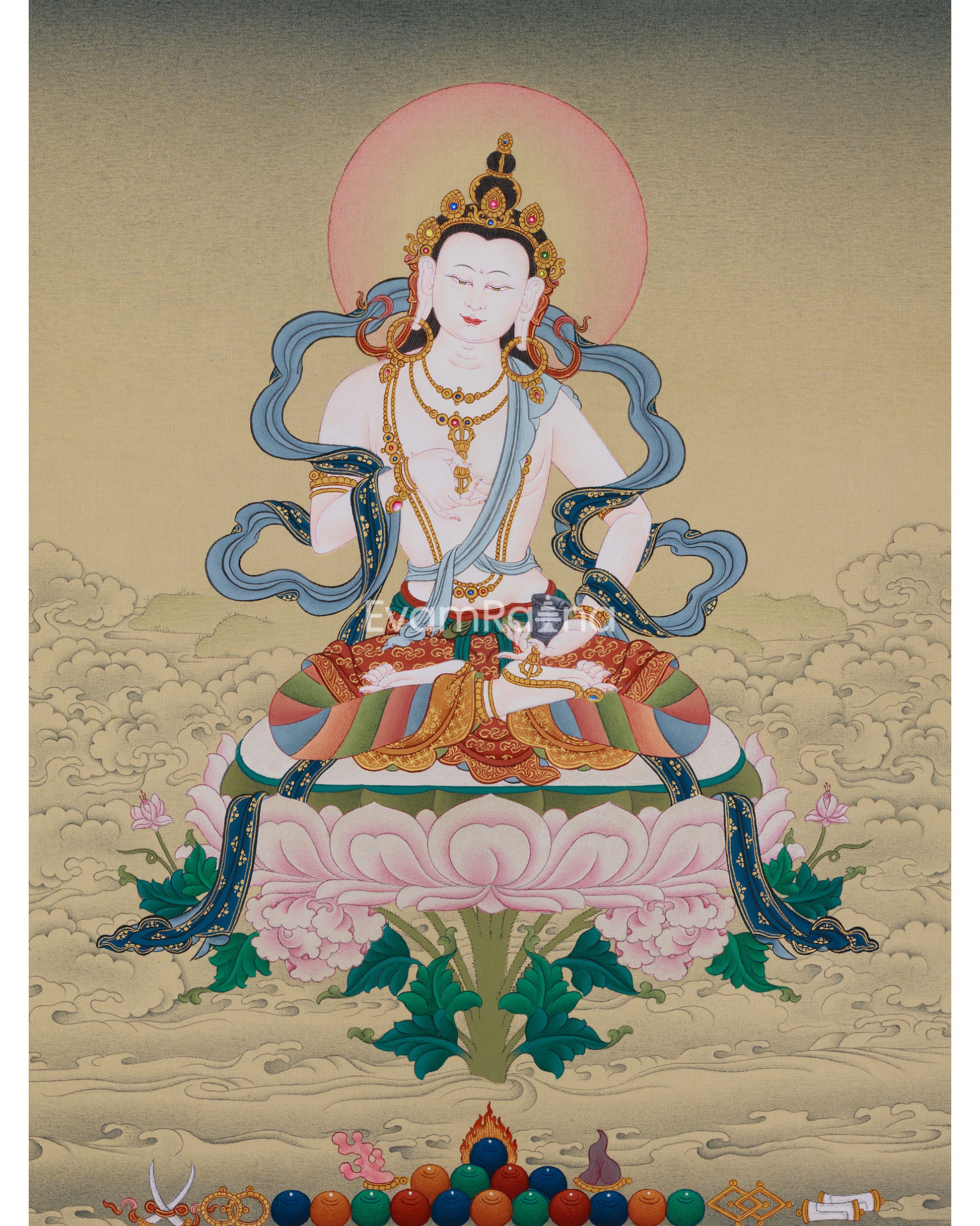 Purification Icon Vajrasattva Thangka