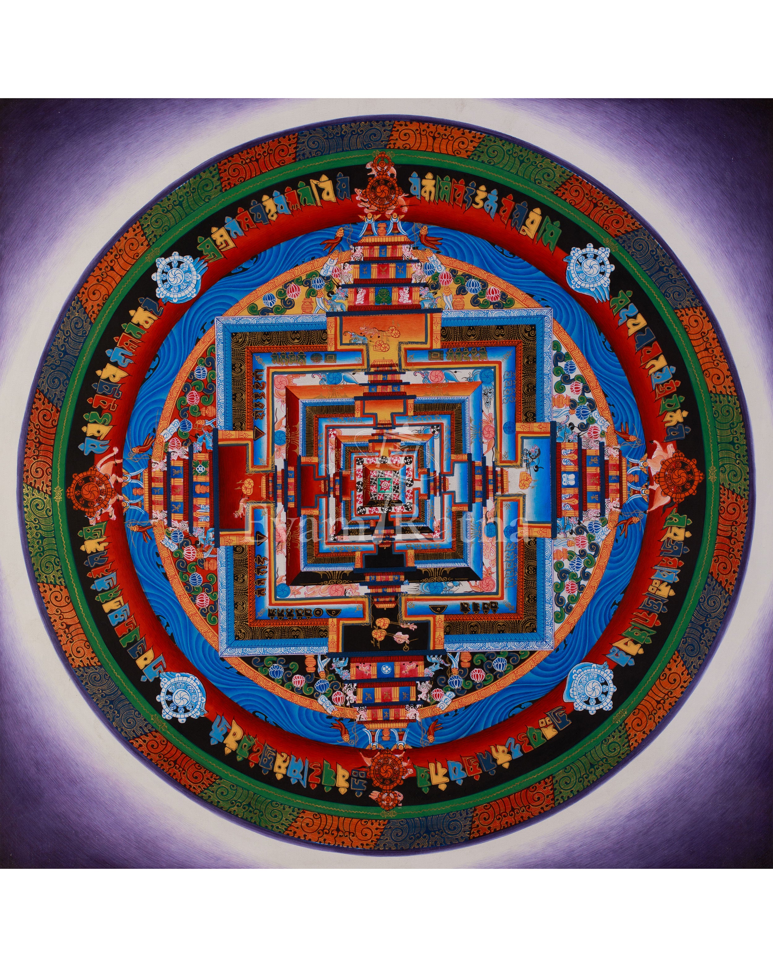 Kalachakra Mandala Traditional Art 