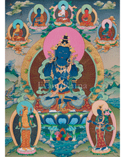 Vajradhara Painting | The Primordial Buddha Symbolizing Ultimate Wisdom