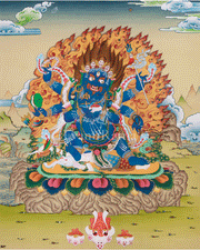 Six-Armed Mahakala Artwork | Wrathful Protector | Compassionate Power