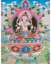 Vajrasattva Buddha Thangka