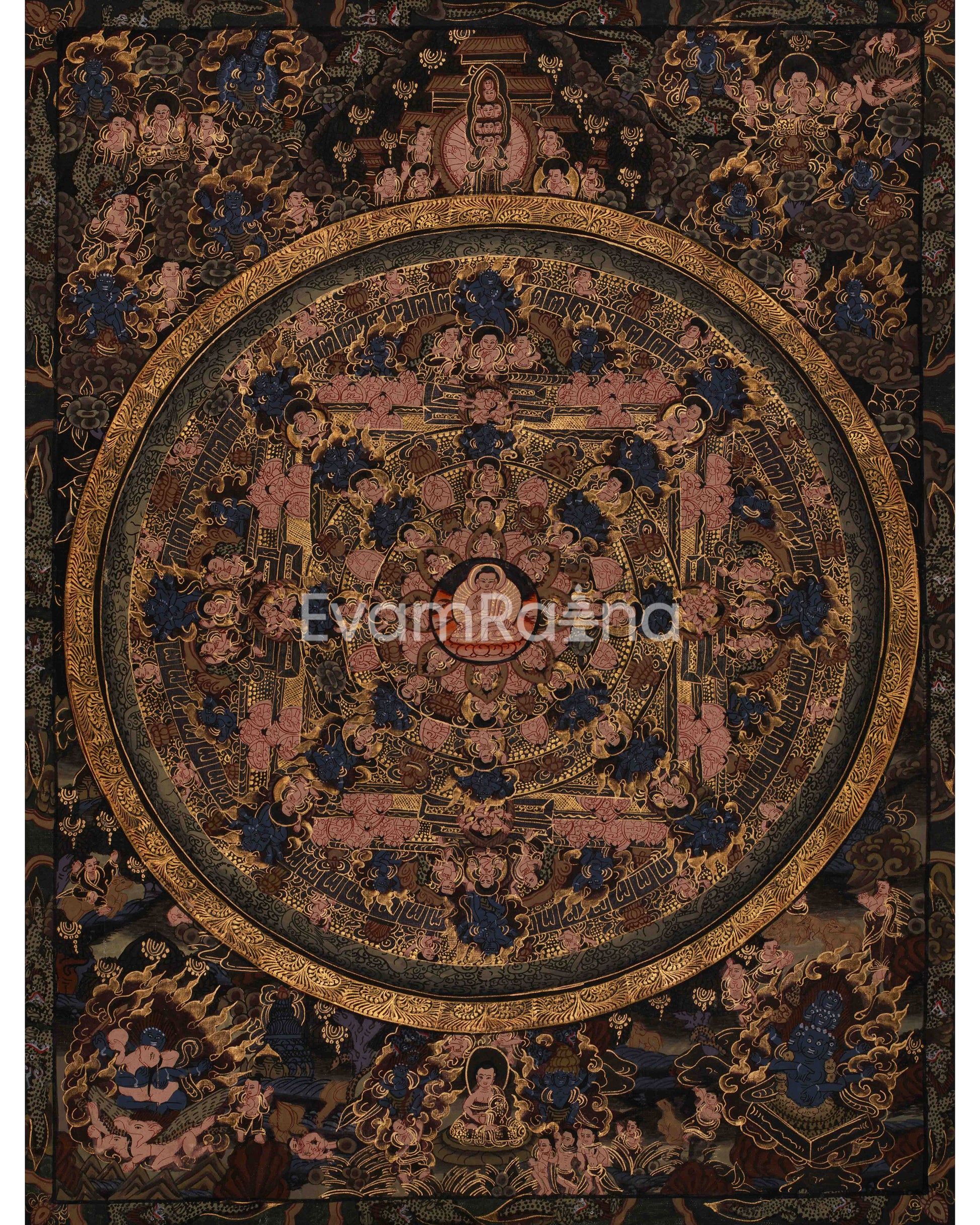 Buddha Mandala Wall Art