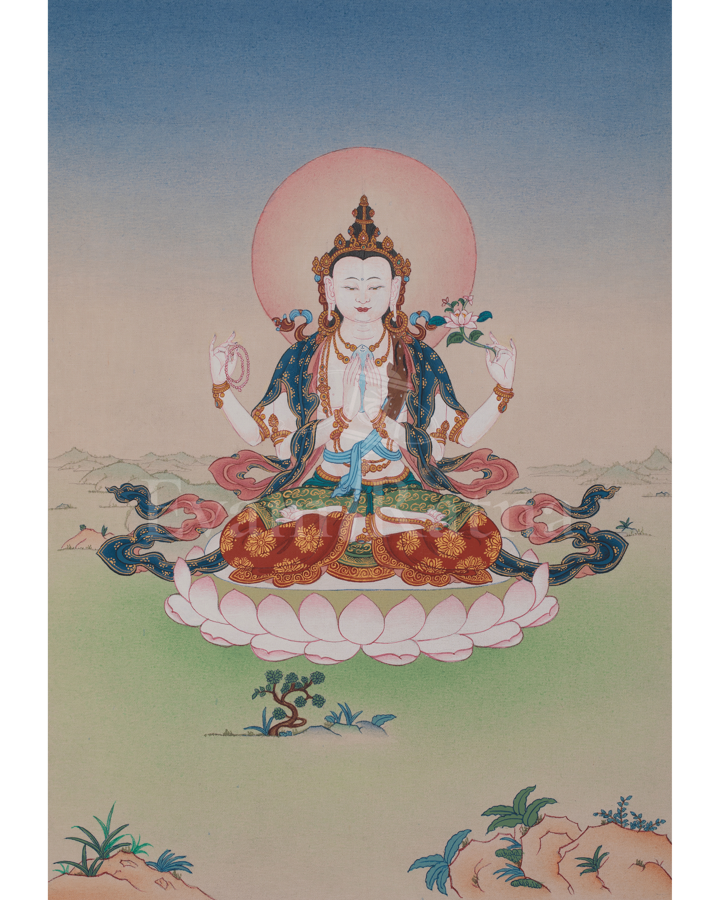 Bodhisattva Chenrezig Artwork