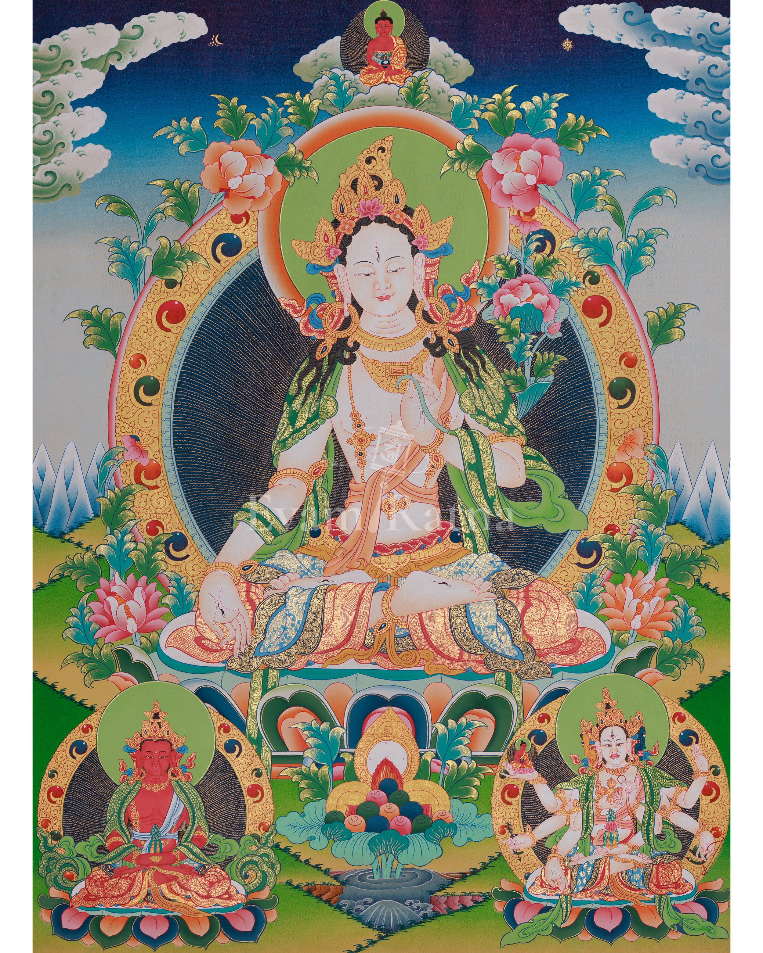 Goddess White Tara Art