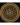 Buddhist Gold and Black Mantra Mandala