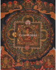 Traditional Deity Mandala Art