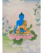 Healing Buddha Bhaisajyaguru Art