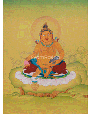 Vajrayana Deity Dzambhala Art