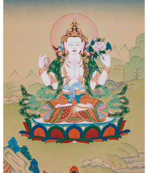 Chenrezig, the Buddha of Compassion 