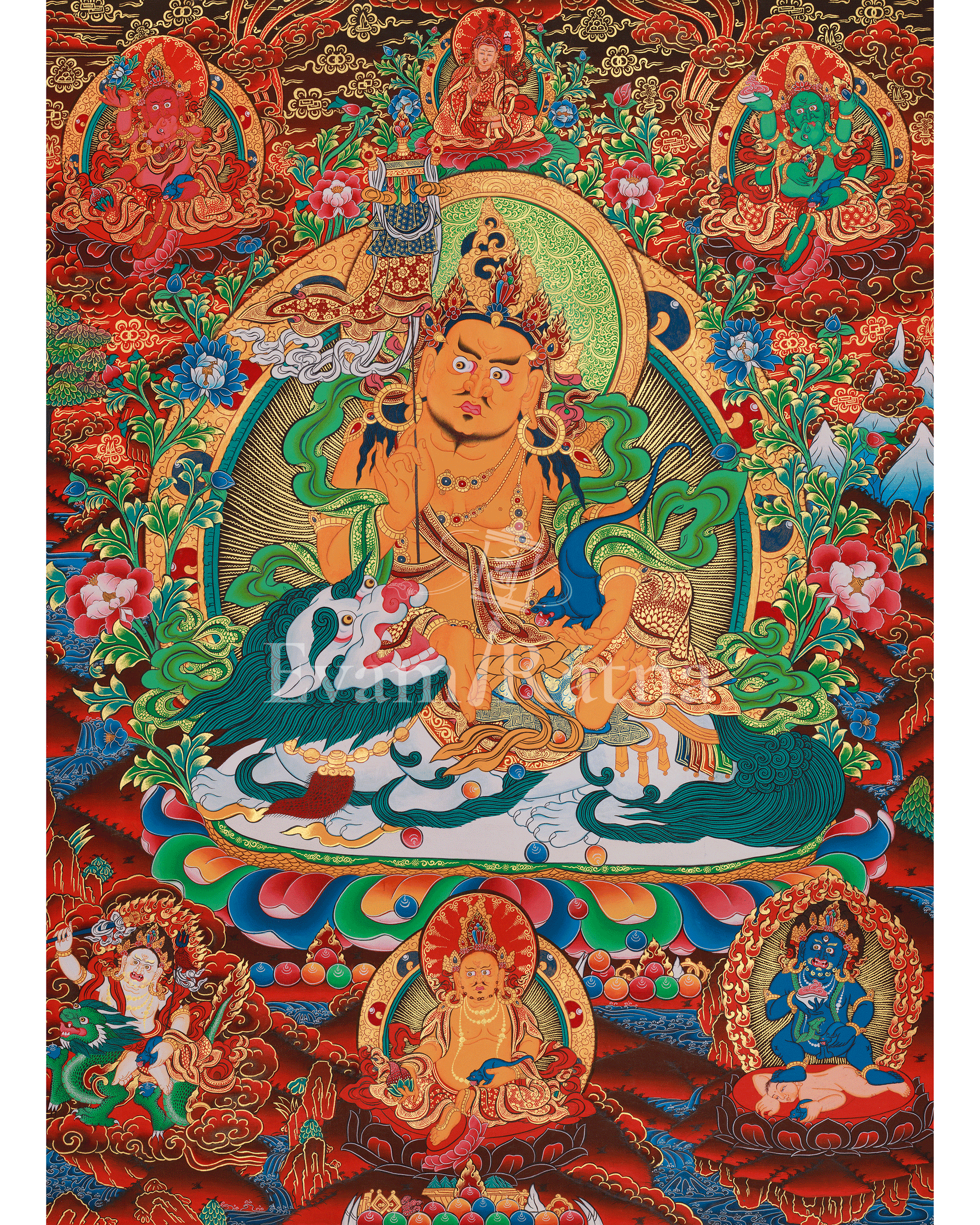 Namtoshe Wealth Deity Art 