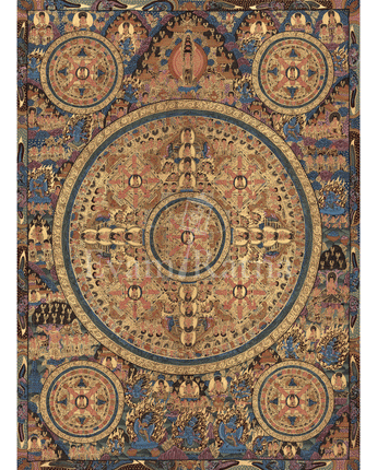 Buddhist Buddha Mandala Art
