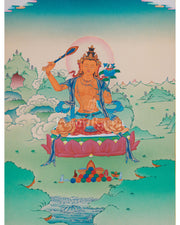 Authentic Tibetan Manjushri Thangka