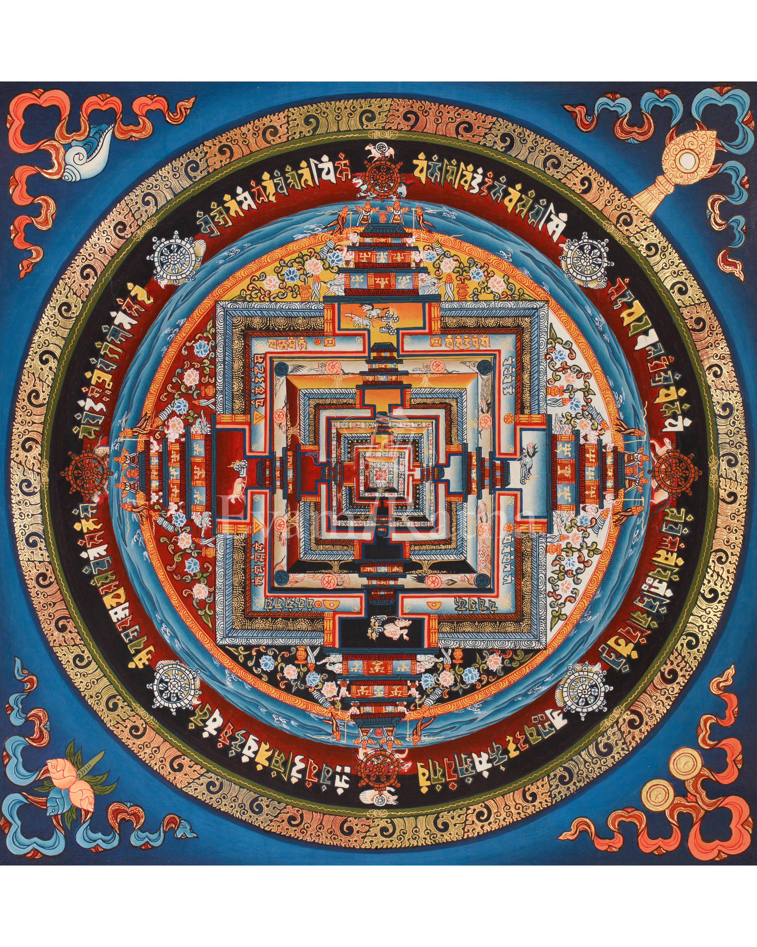 Kalachakra, Wheel of Time Thangka