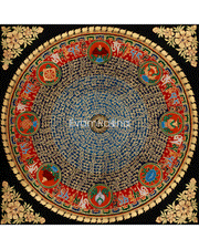 Tibetan Mantra Mandala Art