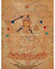 Buddhist Deity Manjushri Thangka