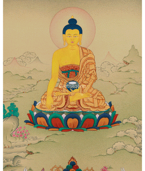 Thangka of Shakyamuni