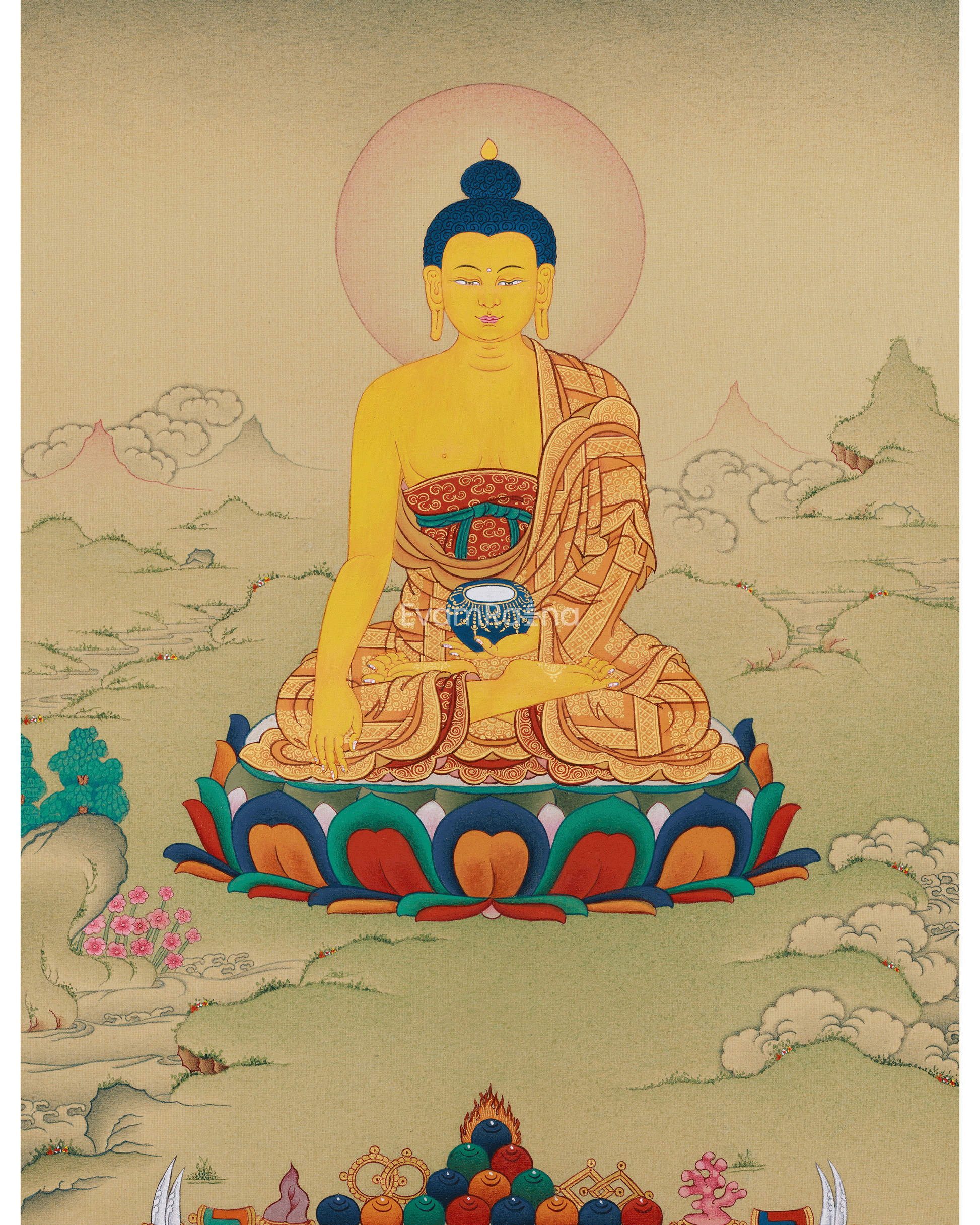 Thangka of Shakyamuni