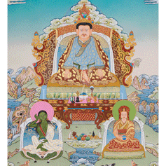 Marpa Lotsawa Thangka